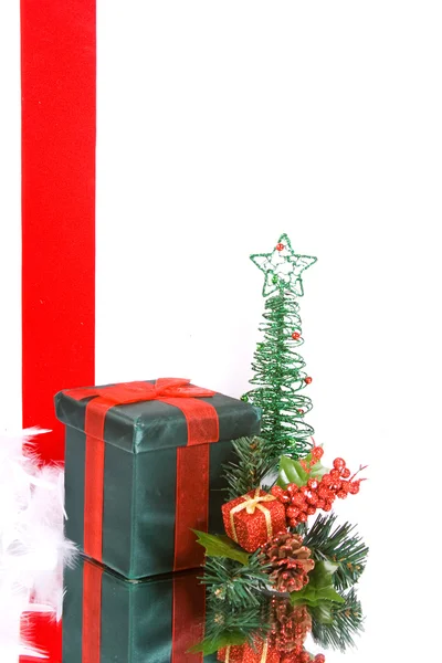 Geïsoleerde Kerstmis achtergrond — Stockfoto