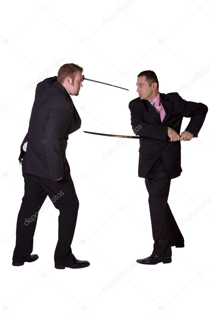 Cut throat Business Stock Photo by ©mdilsiz 2979163