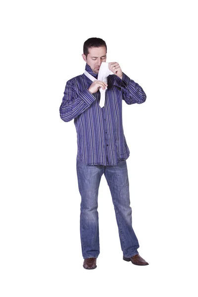 Příležitostné muž oblékání — Stock fotografie