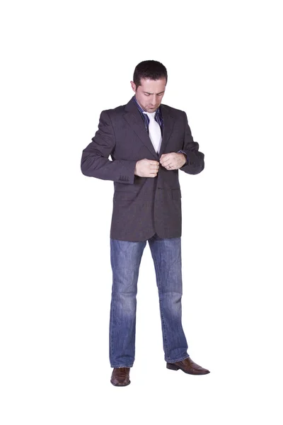 Lässiger Mann verkleidet — Stockfoto