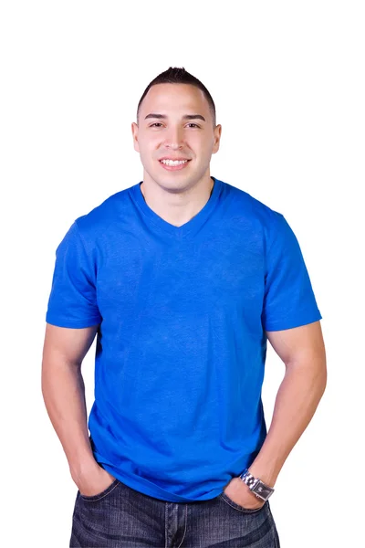 Handsome Casual Hispanic Man — Stock Photo, Image