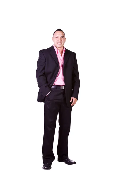 Handsome Hispanic Businessman — Stock Photo, Image