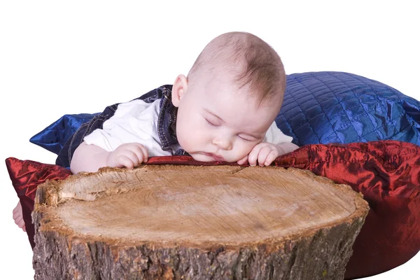 Close up on a Baby Sleeping — Stock Photo, Image