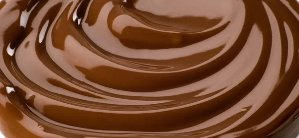 チョコレートを旋回 — ストック写真