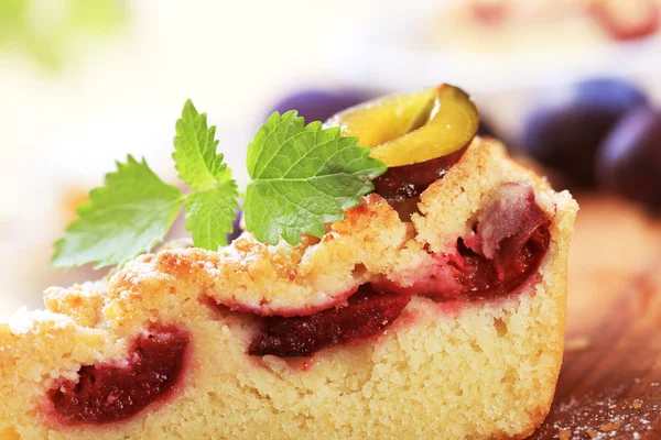 Torta di prugne — Foto Stock