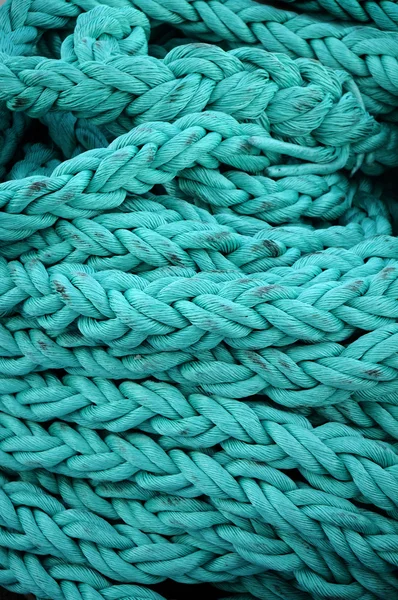 Бірюзовий мотузка — стокове фото