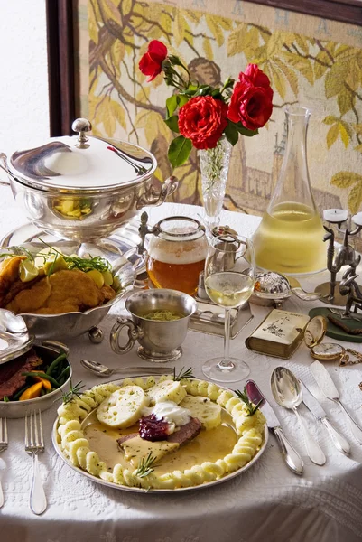 Cuisine traditionnelle tchèque — Photo
