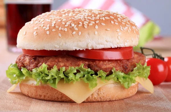 Cheeseburger — Stok Foto