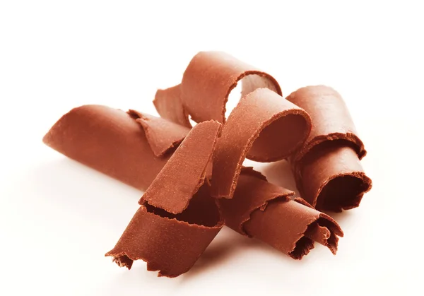 Μπούκλες σοκολάτας — Φωτογραφία Αρχείου