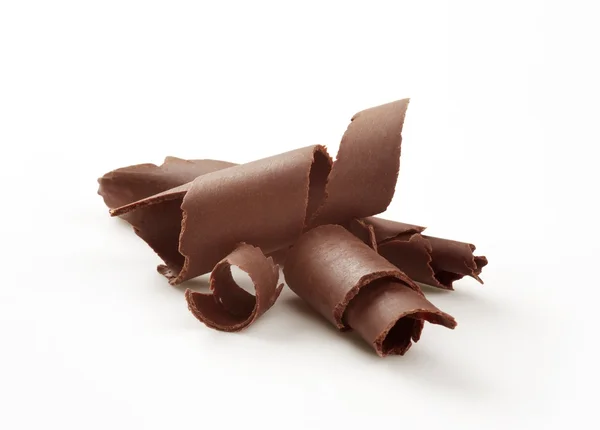 Rizos de chocolate Fotos de stock libres de derechos