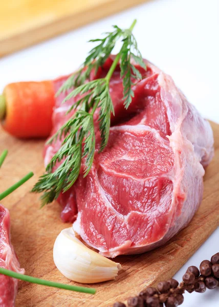 Ham shin sığır eti — Stok fotoğraf