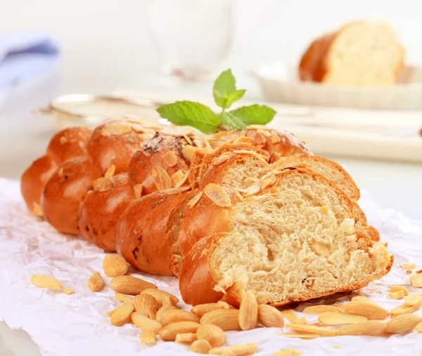 Pan dulce trenzado — Foto de Stock