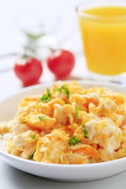 Scrambled eggs clipart