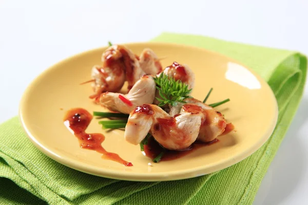 Chicken satay — Stock Photo, Image