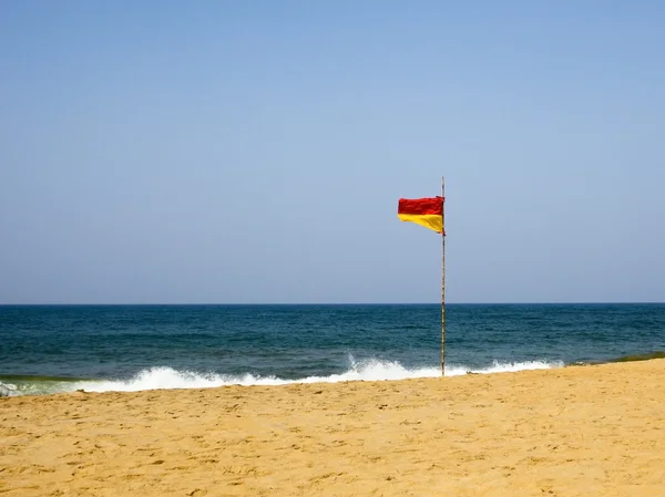 Beach vlajky — Stock fotografie