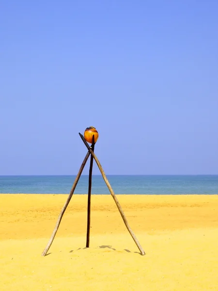 Vela de praia — Fotografia de Stock
