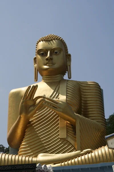 Buddha på dambulla — Stockfoto