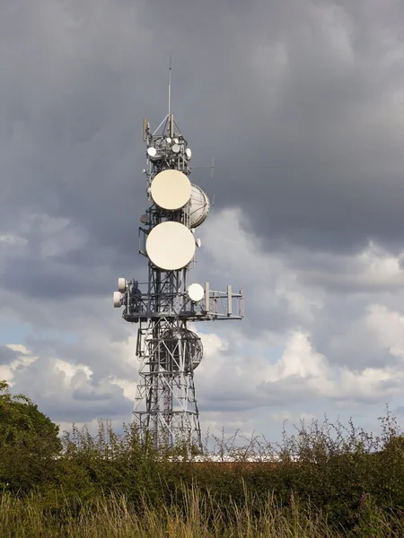 Communications mast — Stock Photo, Image