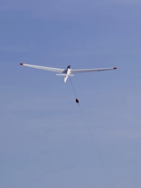 Glider launching — Stock Photo, Image