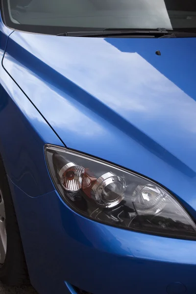 stock image Modern blue car