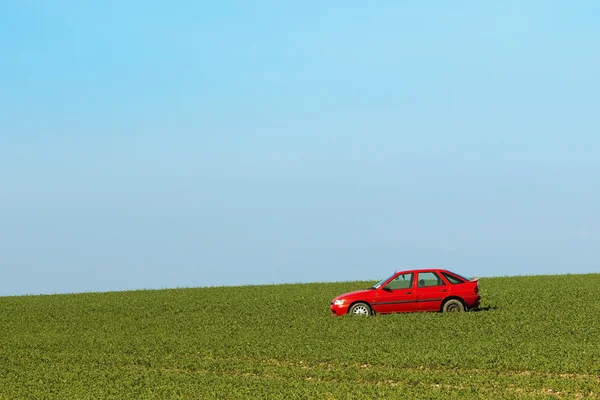 stock image Abandoned car