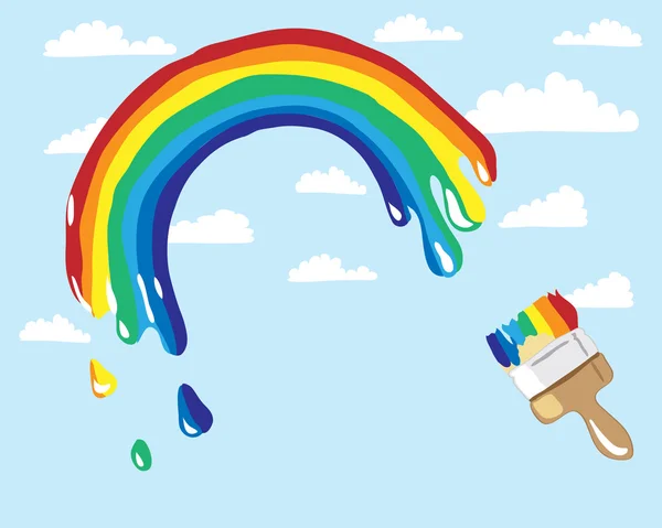 Regenbogen — Stockvektor