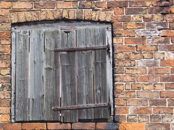Vecchia porta fienile — Foto Stock