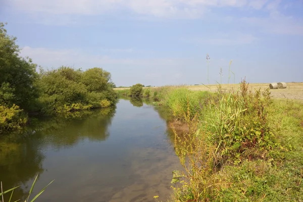 Midsummer river — Stock Photo, Image