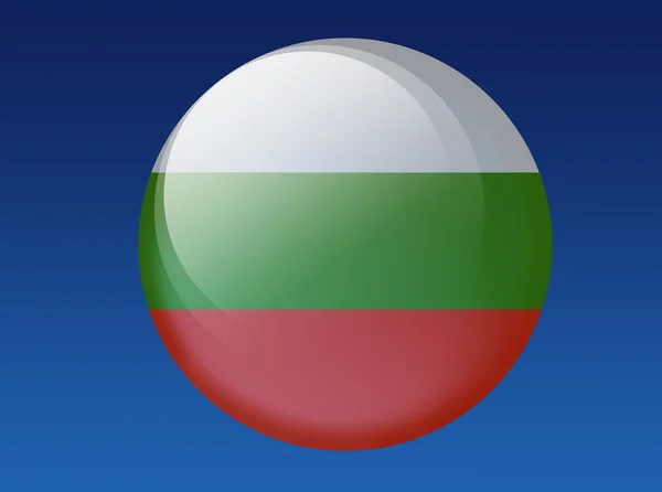 Bulgaristan bayrağı — Stok fotoğraf