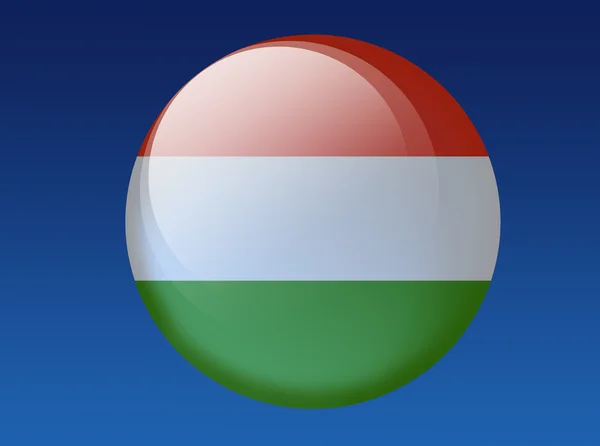 Hungary Flag — Stock Photo, Image