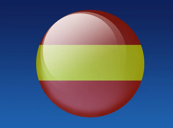 Spanische Flagge — Stockfoto