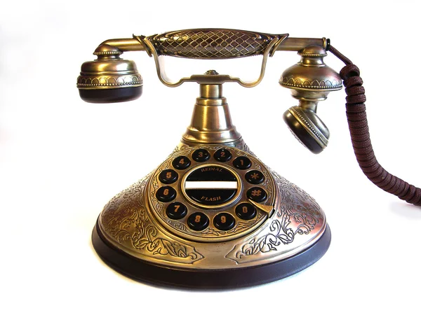 Vecchio telefono Fotografia Stock
