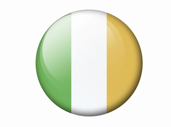 Ирландский флаг — стоковое фото