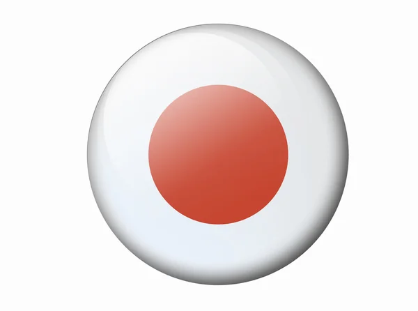 Japán zászló — Stock Fotó
