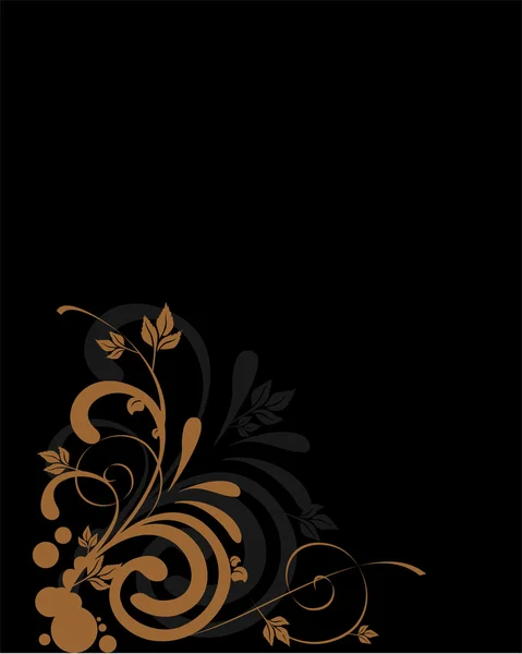 Ornements floraux — Image vectorielle