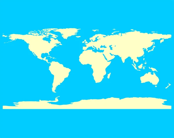 Worldmap — стоковий вектор