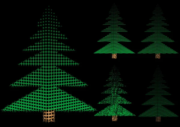 Новогодняя елка — стоковый вектор