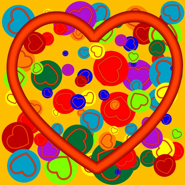 Divers cœurs (1) — Image vectorielle