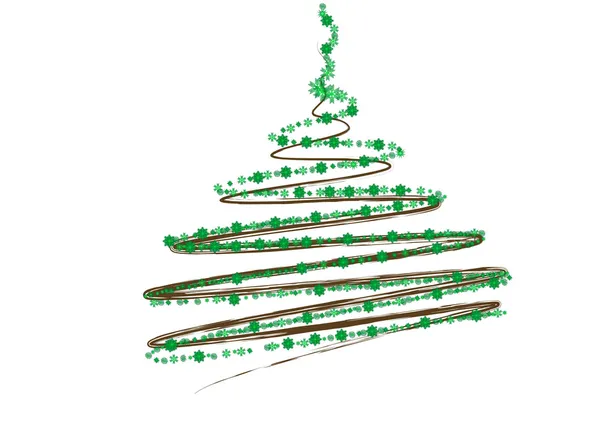 Neujahrsbaum — Stockvektor