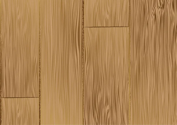 Brown wooden texture. Vector background. — Stock Vector