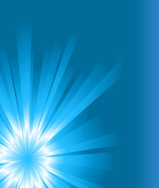青の抽象的背景ベクトル — ストックベクタ