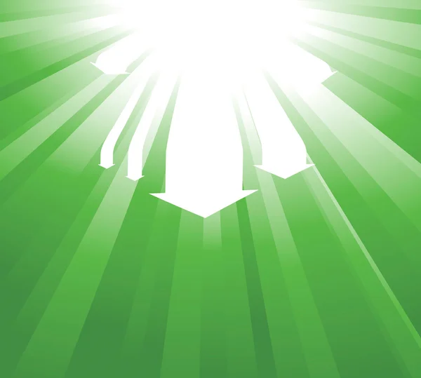 绿色抽象箭头背景矢量 — 图库矢量图片