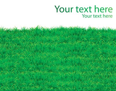 Grass vector pattern background clipart