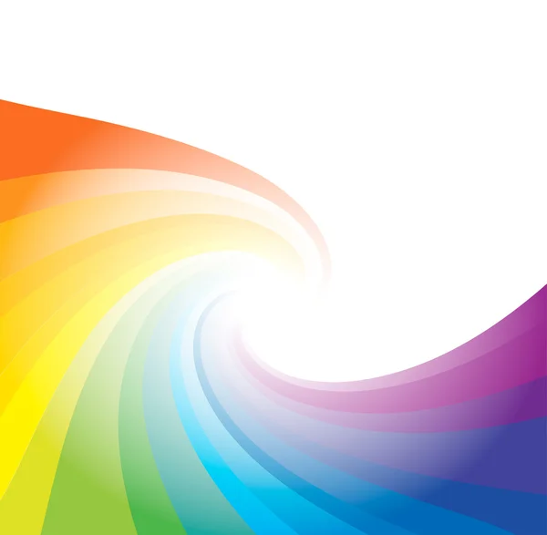 Rainbow abstract background line vector — Stock Vector
