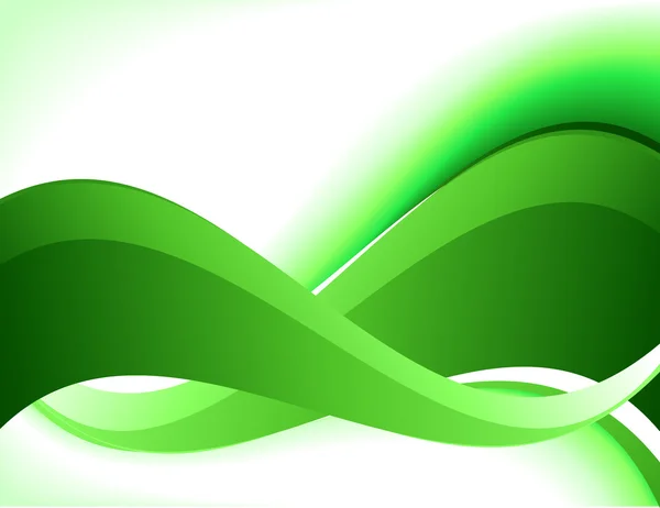 緑のベクトルの背景 — ストックベクタ