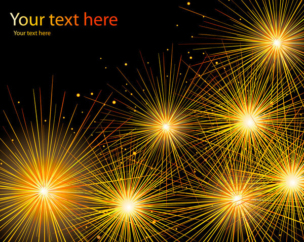 Фоновый вектор звёзд
