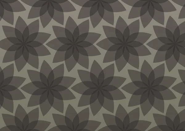 Blumen Hintergrund Muster Vektor — Stockvektor