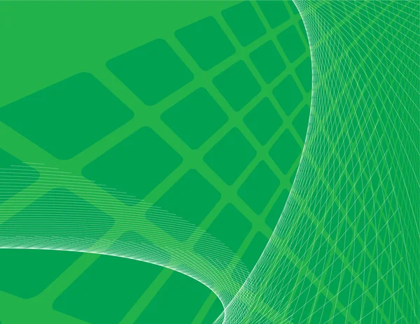 緑の背景デザインのベクトル — ストックベクタ