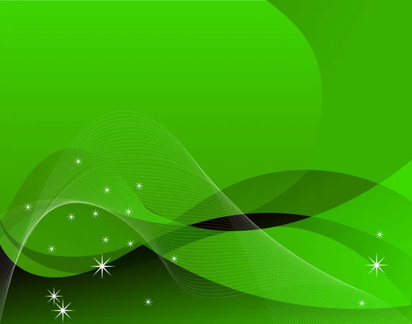Green background design vector — Stock Vector