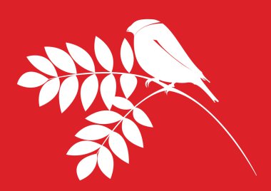 Bird vector background